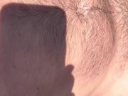 At The Nude🏖️🔞👙 Beach. Putting on a Sunscreen Cream💦  Teasing😈 3/16