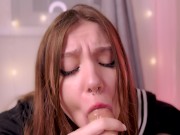 Cute Japan schoolgirl stopped to be shy when saw my dick 4K 16/16