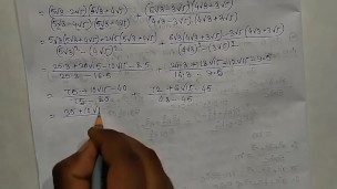 Solve this math and find the value (quadratic equation )
