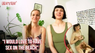 Ersties - Delfine and Sally Get It On in the Dressing Room