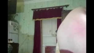Cute Cock slams himself in the asshole, stretching his Anus - With an Iron Wanker