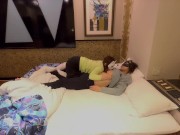 避妊薬を切らして避妊できない日にフェラ抜きだけのはずが精子まみれのペニスを挿入されて中出し懇願してしまう変態人妻 3/16