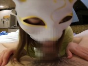 避妊薬を切らして避妊できない日にフェラ抜きだけのはずが精子まみれのペニスを挿入されて中出し懇願してしまう変態人妻 8/16