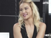 Big Ass Blonde Cherry Kiss Takes On The Biggest Black Cock - HER LIMIT 2/16