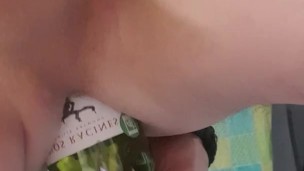 Botte of wine in my ass 1