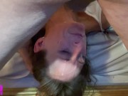 Tinder Date Had NO IDEA she would be getting THROATED & Creamed... 13/16