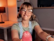 🔥Stepsister Mary Shows Stepbrother How She Learned to Give Blowjob💦 16/16