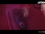 Sexy Russian Chick Henessy Eats A Big Cock Then Receives Warm Jizz In Her Mouth - LETSDOEIT 4/16