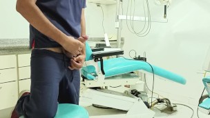 handjob in the dentist office