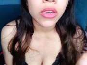 JOI - Safadinha de badydoll pede pra você gozar 2 vezes pra ela🍑🔥💦Roleplay/ fendom 4/16
