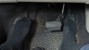 ManToes Sweaty Socks Pedal Pushing After A Long Day