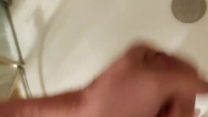 Teen 18 Cum in Shower