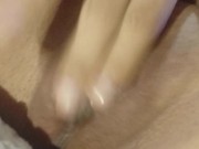 Sister alone at home masturbating hot until cum... 4/16