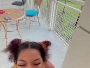 I wanted to throat him on the balcony 12/16