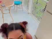 I wanted to throat him on the balcony 14/16