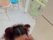 I wanted to throat him on the balcony 3/16