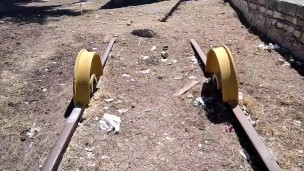 Train station in Tehuacan, Puebla