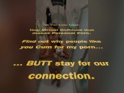 Babe hairwashing her long brown hair that goes to her ass crack in the shower, shampoo lather & conditioner rinse - Lelu Love 15/16