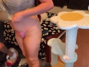 Es el Mejor AMIGO de mi NOVIO y no le importo verme sin ropa y follarme a placer ( Audio hot 🤤) 16/16