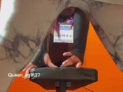 Thick Pawg masturbates after a workout in the gym room 7/16