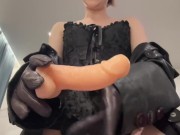 Жесткая ебля послушной шлюшки прекрасной Богиней - Screenshot 5 of 16 - Femdom Strapon