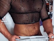 TikTok Big Cock Reveal Trend Sexy Guy Shows Hard Cock 10/16