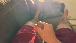 Israeli guy jerking off