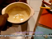 VOST engl - Cet inférieur soumis nu et chaste à droit au reste. 15/16