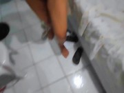 he didn't let go of me and cum in my face 4/16