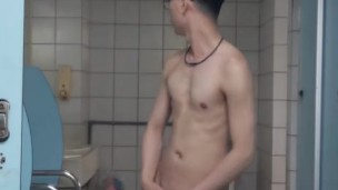 public toilet nudity