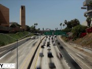 TUSHY Ebony babe gets her ass filled with cock 1/16