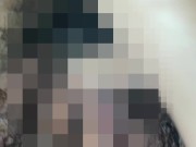 剛毛ぽっちゃり素人が深夜にひっそりオナニー♡リアルな主観映像【個人撮影】 15/16