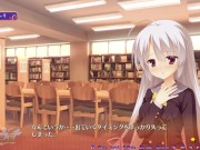 【サノバウィッチ】図書室にて、ヒロインの角オナシーン 【実況音声あり】 2/16