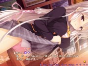 【サノバウィッチ】図書室にて、ヒロインの角オナシーン 【実況音声あり】 7/16