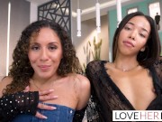 Lesbian Foot Lovers Teasing 1/16