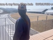 パンチラギャルとホテルでデリヘルプレイ♡鏡の前での激しい立ちバックに足ガク痙攣したのが可愛いかったのでそのまま膣内射精！素人/顔出し/歳の差/人妻/カップル/スタイル抜群/スリム/美少女/英語字幕 1/16