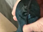 Прыжки через слоновьи штаны с камшотом