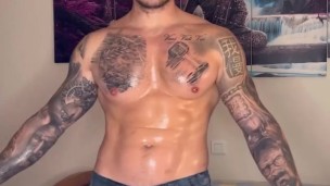 Sexy military cum without touching, more in onlyfans