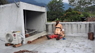 the employee sucks the maintenance man Part 2 how rich he rides on top of my cock