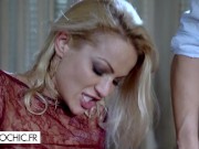 Epic foursome with a hot blonde and a brunette 13/16