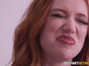 Redhead Babe Madison Morgan Gets Pummled By Jax Slayer's BBC