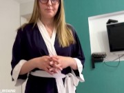 MILF Stepmom catches her stepson jerking off 2/16