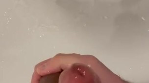 Washing my dick after sex