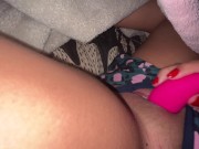 masturbates at dawn!! THIS TOY GOT HER PANTYHES WET VERY QUICKLY💙💙