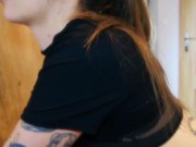 Rough anal sex in the kitchen 3/16