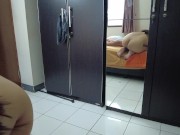 Indo terbaru main ke kontrakan cewek cantik lagi nyuci baju 16/16