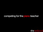 Lesbian Teens Seduces Adorable Teacher 5/16