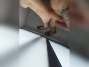 My brother-in-law walks in when I'm taking a shower.