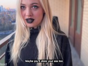 CAUGHT NEIGHBOR’S DAUGHTER ON SMOKING AND FUCKED HER FOR KEEPING SECRET 2/16