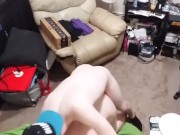 His Face because he knows he'll never Cum Inside Heather Kane Again! 10/16